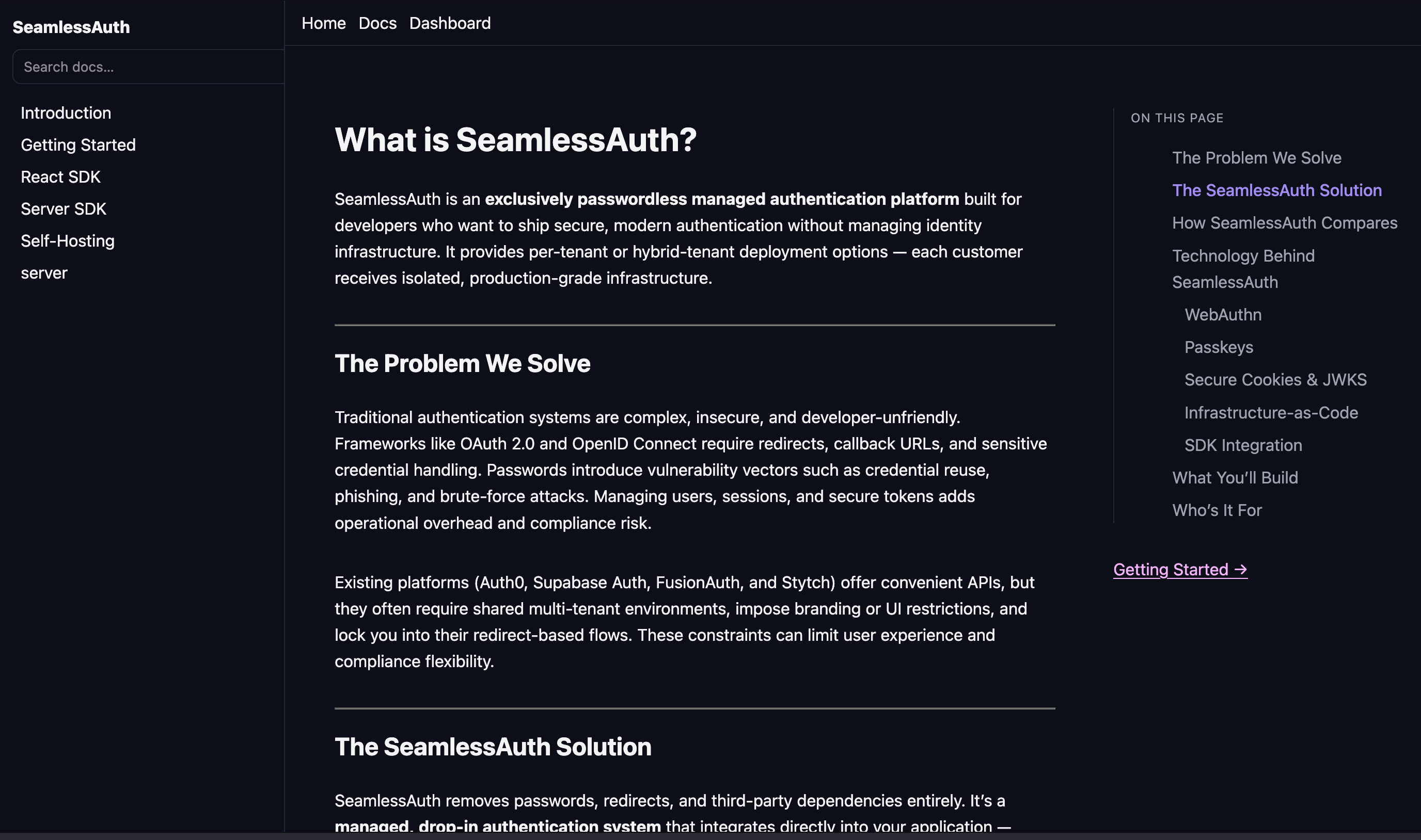 Seamless CLI hero